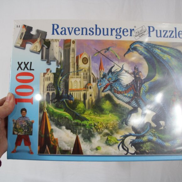 Ravensburger Dragon Rider Puzzle XXL 100-Piece Ages 6+ NEW NWT Sealed - Picture 3 of 9